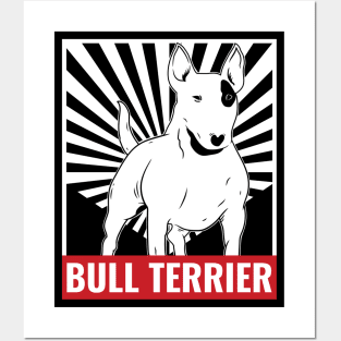 Bull Terrier Posters and Art